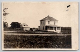 RPPC Homestead Farmhouse Old Barns c1907 Real Photo Postcard G37 - $7.95