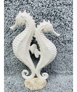 Sea Horse Porcelain White Home Decor Figurine Nautical Home Decoration - $28.42
