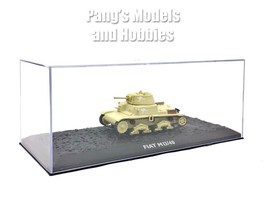 FIAT Carro Armato M13/40 Italian Medium Tank &amp; Display Case - 1/72 Scale... - $34.64
