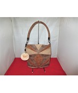 Circus By Sam Edelman Patchwork Hobo Brown / Beige  -   #3446 - £21.35 GBP