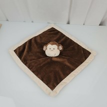 Tiddliwinks Brown Monkey Plush Lovey Security Blanket Baby Stuffed Toy - $14.64