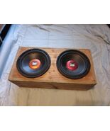 2 12 Dual Subwoofers With Huge Box - $198.00