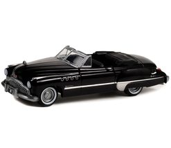 1949 Roadmaster Convertible Black Metallic Black Bandit Series 27 1/64 Diecast M image 4