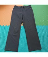 Worthington Dress Pants Womens Size 14 Petite 14P Dark Gray Career Stretch - $13.65