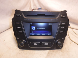 13 14 Hyundai Santa Fe Radio XM Bluetooth CD MP3  Player 96180-4Z1004X U... - $131.00