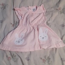 Just One You 3m pink and white baby dress - $3.47