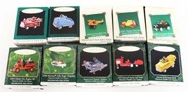 ORIGINAL Vintage Lot of (10) Hallmark Plane / Car / Truck Christmas Ornaments - £77.31 GBP