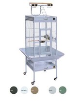 Prevue Pet Products 3151W 18 in. x 18 in. x 57 in. Wrought Iron Select Cage - Pe - £195.11 GBP