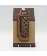 Justin Boots, Justin Diamond Tooled Knife Sheath, Genuine Leather 2172490K7 - $18.82 CAD