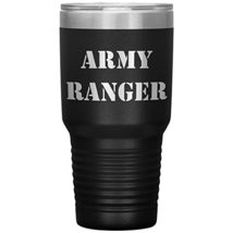 Army Ranger - 30oz Insulated Tumbler - Black - £25.39 GBP