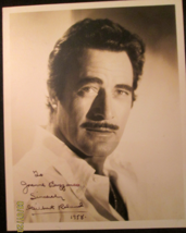 GILBERT ROLAND:ACTOR  (MIRACLE OUR LADY OF FATIMA) ORIG,AUTOGRAPH PHOTO - $321.75