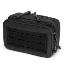  Horizontal Zippered Multi-Purpose Molle Admin Pouch Utility EDC Tool Gear Gaet  - £91.88 GBP