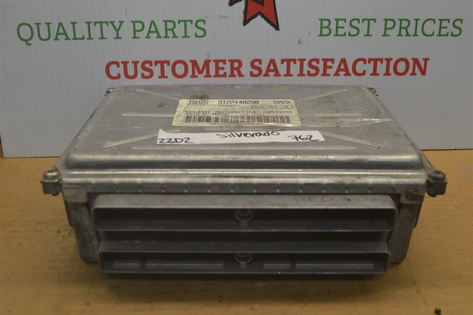 8122063690 Isuzu Rodeo 3.2L AT Engine Control Unit ECU 2001 Module 762 ...