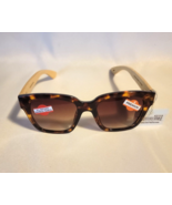 Piranha Womens Cats Eye Sunglasses Style # 62119 Brown All Natural Bambo... - £10.65 GBP