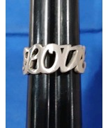 925 Sterling Silver Retired James Avery Love Ring SZ 5.75 Free Shipping - $1,842.66 MXN