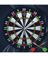 Dartboard - Canvas Wall Clock - €26,73 EUR+