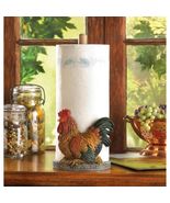 COUNTRY ROOSTER PAPER TOWEL HOLDER - £26.09 GBP