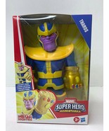 2019 Hasbro Marvel Super Hero Adventures Thanos Poseable Figure New - £19.62 GBP