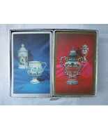 CONGRESS PLAYING CARDS 2 Decks in Box Cel-u-Tone Finish Majolica Italian... - $18.99