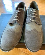 New Vito Rossi Designed In Italy Men’s Suede Leather Gray Charlie Shoes - 7 - £18.05 GBP