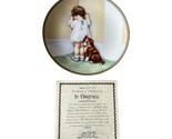 Bessie Pease Gutmann &quot;A Child&#39;s Best Friend&quot; Plate with COA &quot;In Disgrace... - $12.99