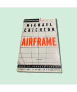 Airframe by Michael Crichton 1996  8 Cassette Audiobook  - $66.06 MXN