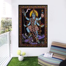 Multi Color Cotton Indian Small Wall Hanging Poster Tapestry Bohemian Handmade   - £8.78 GBP