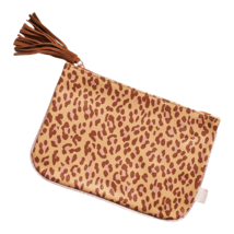 November 2019 Leopard Print Ipsy Makeup Glam Bag Brown &amp; Pink Animal Print - £5.53 GBP