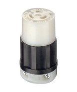 Leviton Locking Receptacle 2 Pole, 3 W 20 Amp 250 V L 6-20 R Blk CSA Bx - $34.18 CAD