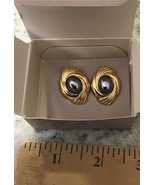 Vtg Avon 1988 Caviar Collection Pierced Earrings With Surgical Steel Pos... - $652.86 MXN