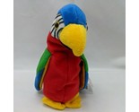 TY Beanie Baby Jabber The Parrot With Tag - £15.69 GBP