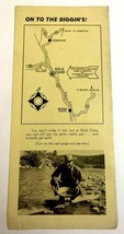 Vtg 1950s Horvath Gold Camp Advertising Travel Brochure Buena Vista Colo... - $27.67
