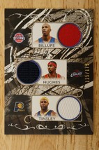 2006-07 Topps NBA Luxury Box Relics Jersey Card 125/179 LB5R-2 Billups Hughes - £15.81 GBP