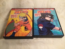 NARUTO DVD&#39;s Uncut Seasons 1 Box Set 1 &amp; 2 (12 Discs) Japanese Anime - £40.82 GBP