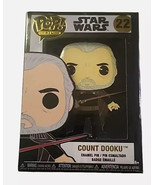 New FUNKO POP Enamel Pin - Star Wars #22 Count Dooku - Disney Collectibl... - €7,45 EUR