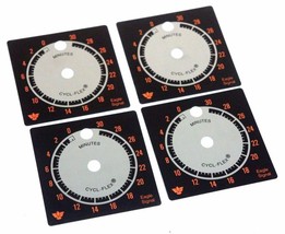 LOT OF 4 NEW DANAHER CONTROLS PAN1011 DIAL PLATE HP55 60HZ - £25.91 GBP