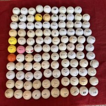 109 Golf Balls Bulk Lot Practice Used Top Flite Titelist Pinnacle Maxfli... - £38.18 GBP