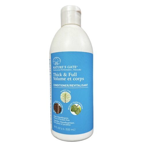 Nature's Gate Herbal Thick & Full Conditioner All Hair Types 18 Oz Discontinued - £31.18 GBP