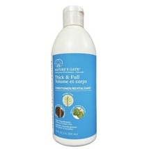Nature&#39;s Gate Herbal Thick &amp; Full Conditioner All Hair Types 18 Oz Disco... - £31.14 GBP