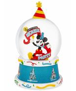 Disney Mickey Mouse World&#39;s Biggest Mouse Party Light Up Snow Globe - £58.07 GBP