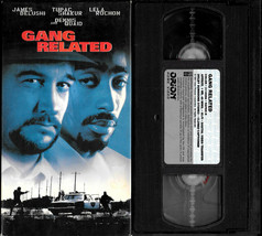 GANG RELATED - Cop Thriller, Last Movie Starring Tupac Shakur, Jim Belus... - $8.90