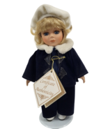 Collector Choice Fine Bisque Porcelain Blonde Doll by Dan-Dee 8&quot; - £7.28 GBP