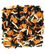 Traditional Ghost Mix Tall Sprinkles Decorations 4.23 oz Wilton Halloween - $6.83