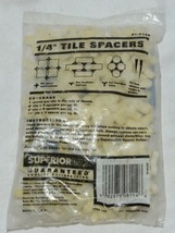 Superiorbilt 81P14B Tile Spacers One Fourth Inch 100 Count Cross Shape image 2