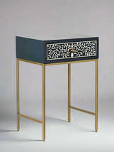 Heritage inlay one drawer bedside / nightstand / side table - $550.00