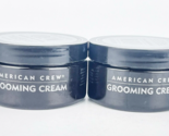 American Crew Grooming Cream For Hold And Shine 3 Oz Each Lot Of 2 - £14.38 GBP