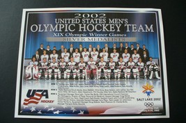 2002 United States Olympic Hockey Team Photo - £11.79 GBP