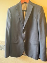 Frank Stella &quot;Prossimo Jack Victor&quot; Navy Fine Wool Jacket/Blazer SZ 33R ... - $74.25