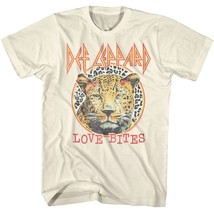 Def Leppard Love Bites Chill Leopard Men&#39;s T Shirt - £24.77 GBP+
