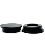 1&quot; Rubber Hole Plugs Black Silicon Push In Compression Stem 1 1/4&quot; Top 1... - $317.72 MXN